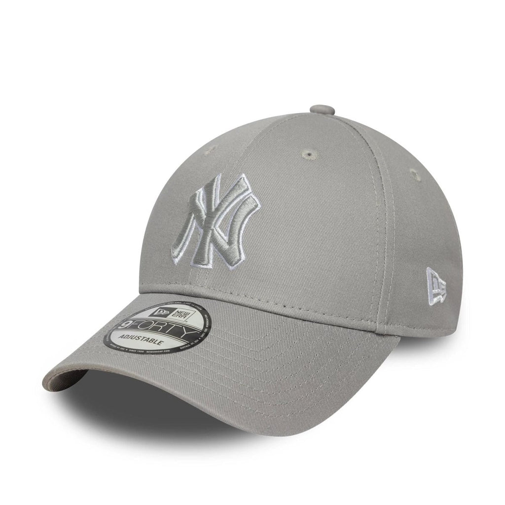 New Era New York Yankees MLB Outline Grey 9FORTY Adjustable Cap