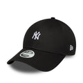 New Era New York Yankees Womens MLB Mini Logo Black 9FORTY Adjustable Cap