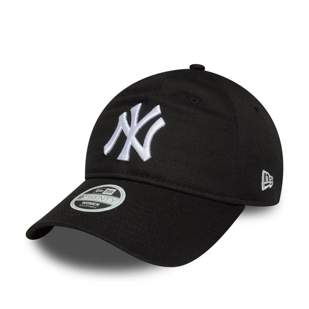 New Era New York Yankees Womens MLB League Essential Black 9TWENTY Adjustable Cap