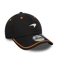 New Era Recycled McLaren Racing Pop Black 9FORTY M-Crown Adjustable Cap