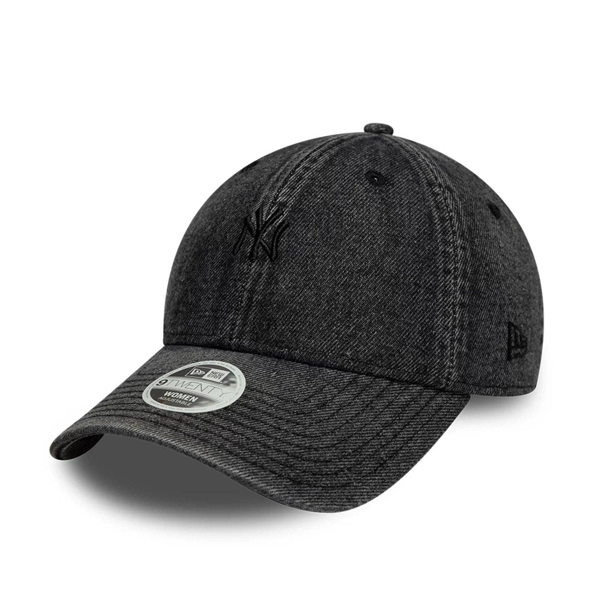 New Era New York Yankees Womens MLB Denim Black 9TWENTY Adjustable Cap