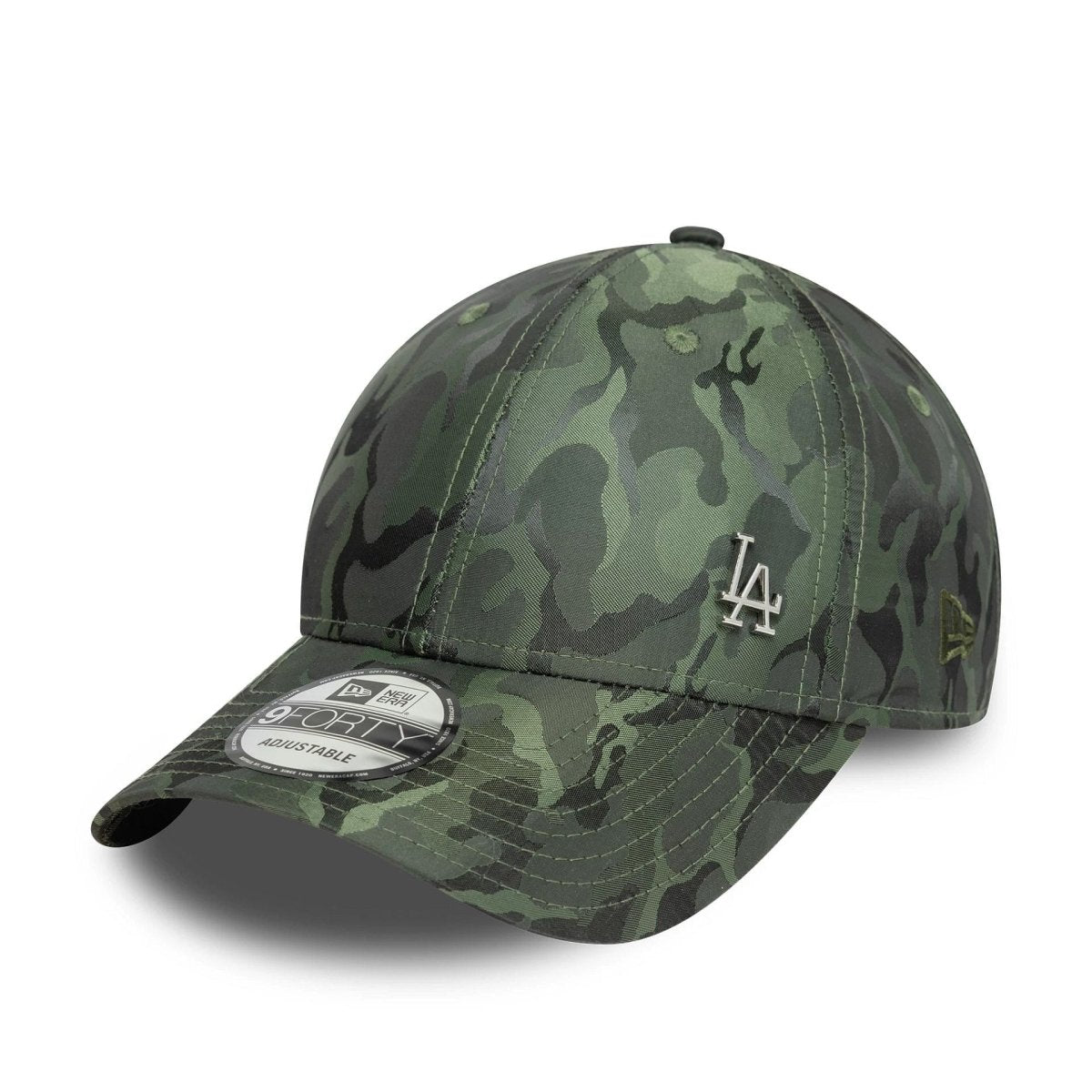 New Era LA Dodgers MLB Flawless Camo Green 9FORTY Adjustable Cap