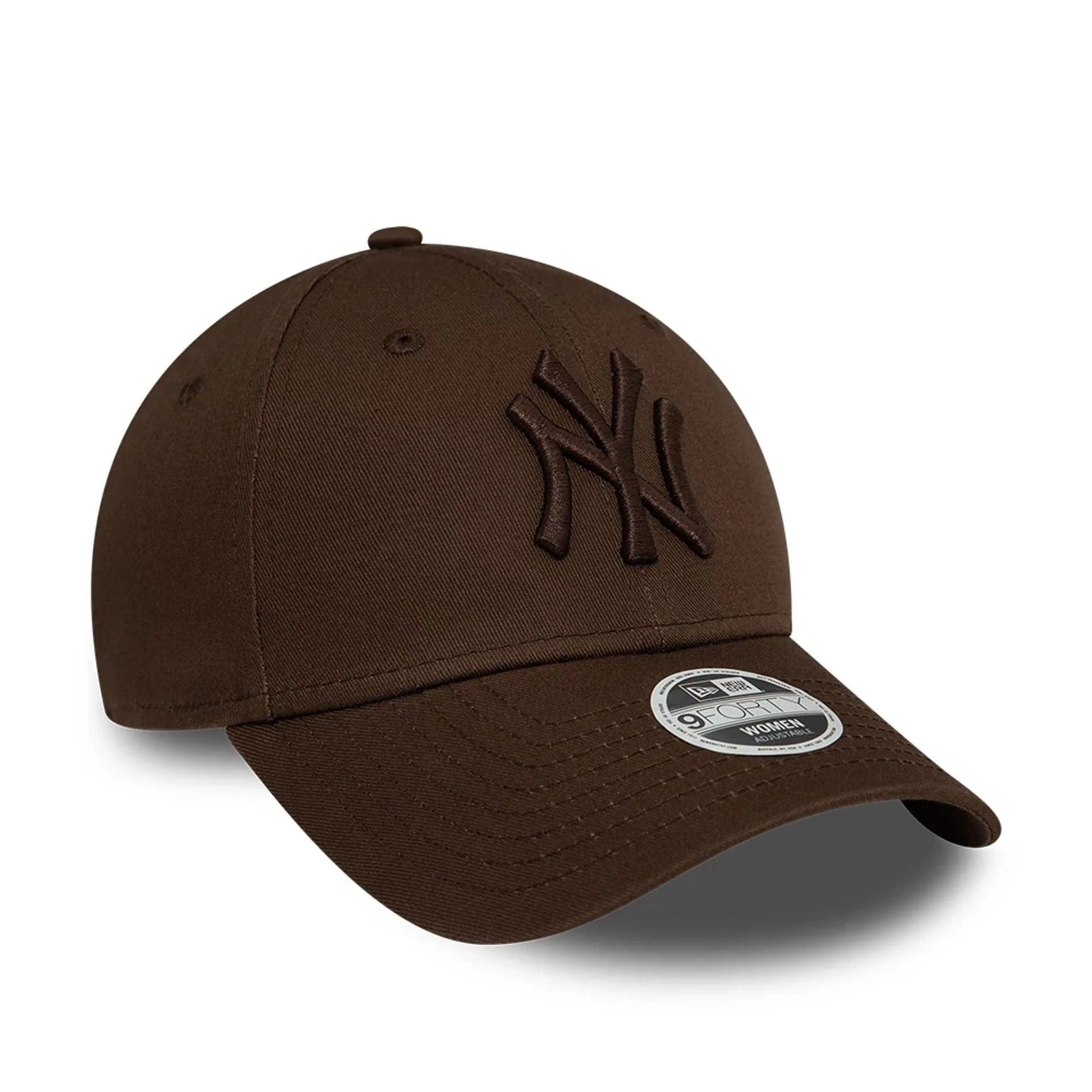 New Era New York Yankees Womens League Essential Dark Brown 9FORTY Adjustable Cap