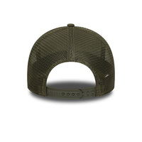 New Era LA Dodgers MLB Outline Green 9FORTY E-Frame Trucker Adjustable Cap