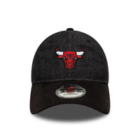 New Era Chicago Bulls NBA Denim Black 9TWENTY Adjustable Cap
