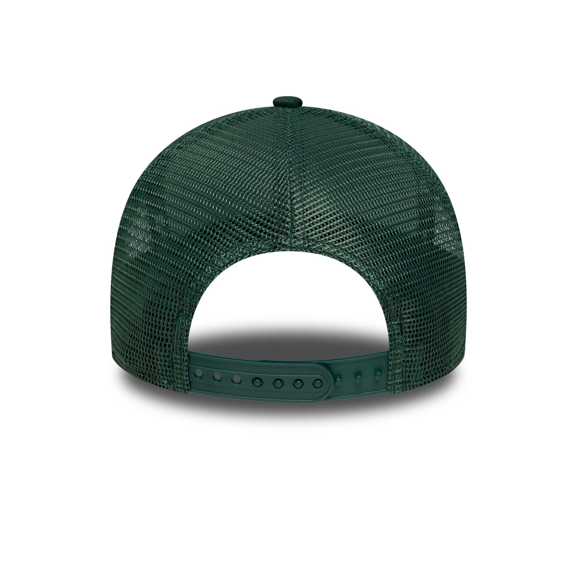 New Era New York Yankees MLB League Essential Dark Green 9FORTY A-Frame Trucker Adjustable Cap