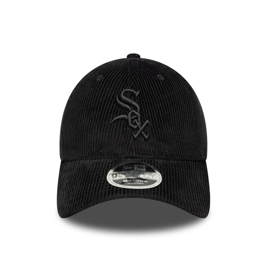 New Era Chicago White Sox MLB Cord Black 9FORTY M-Crown Adjustable Cap