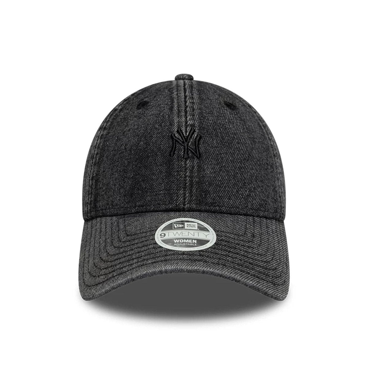 New Era New York Yankees Womens MLB Denim Black 9TWENTY Adjustable Cap
