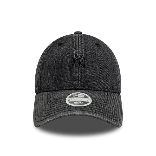 New Era New York Yankees Womens MLB Denim Black 9TWENTY Adjustable Cap