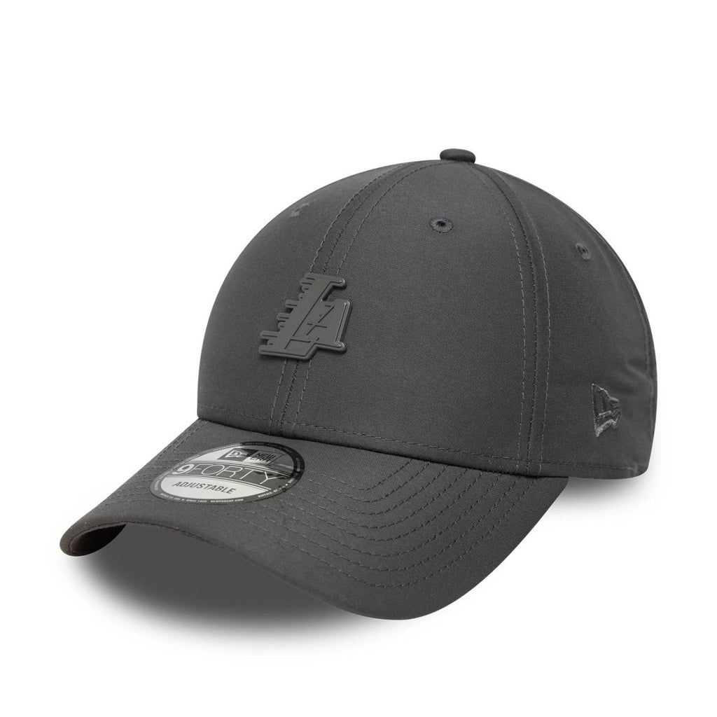 New Era LA Lakers MLB Pin Dark Grey 9FORTY Adjustable Cap