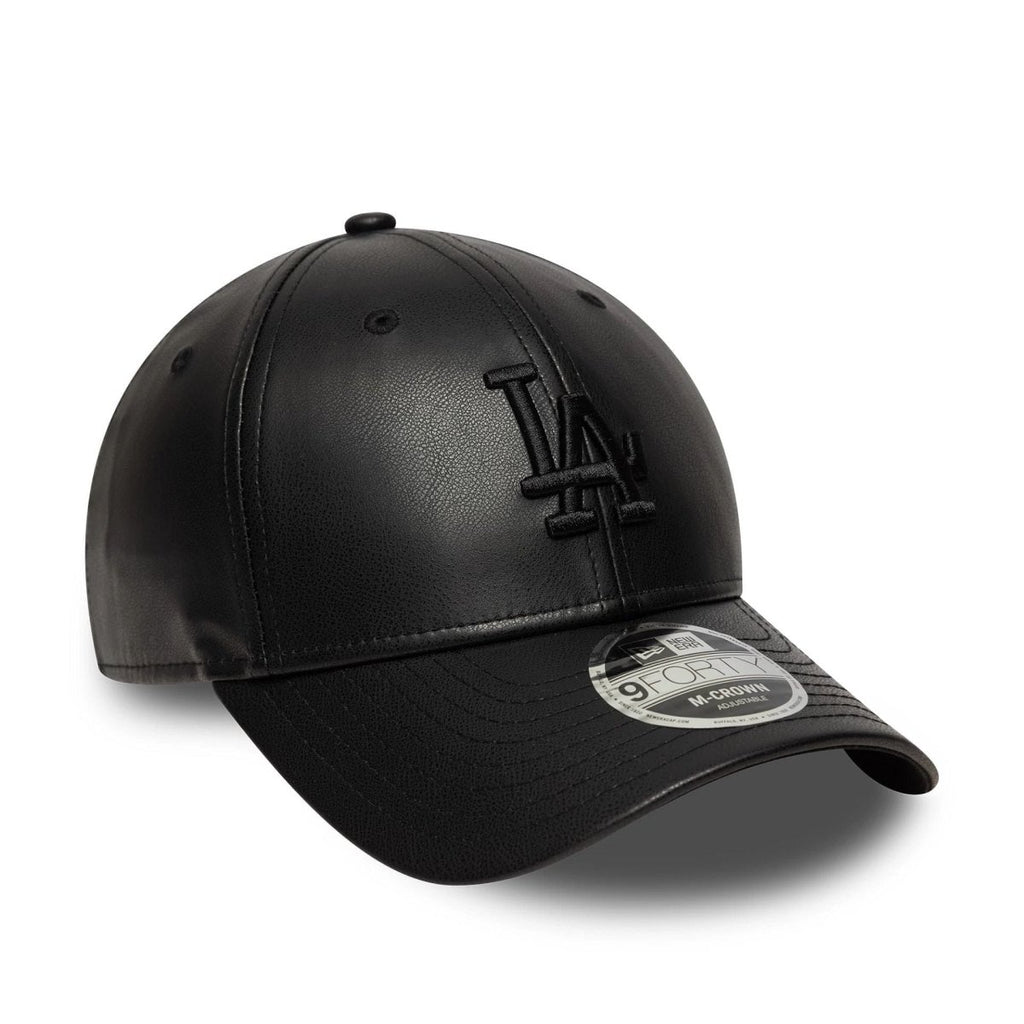 New Era LA Dodgers MLB PU Black 9FORTY M-Crown Adjustable Cap
