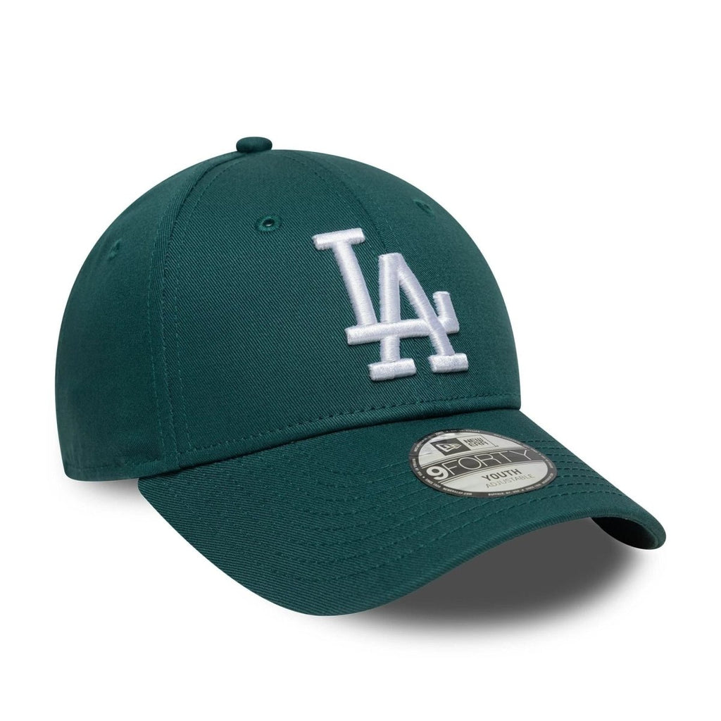 New Era LA Dodgers Youth MLB League Essential Dark Green 9FORTY Adjustable Cap