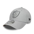 New Era Las Vegas Raiders NFL Team Outline Grey 9FORTY Adjustable Cap