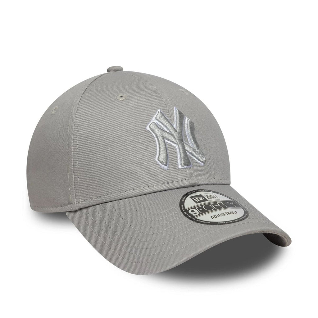 New Era New York Yankees MLB Outline Grey 9FORTY Adjustable Cap