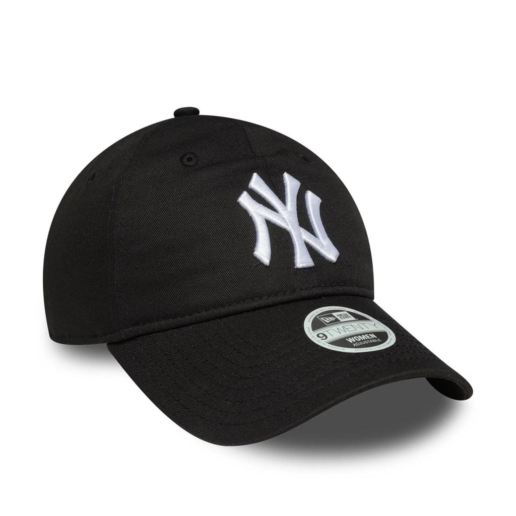 New Era New York Yankees Womens MLB League Essential Black 9TWENTY Adjustable Cap