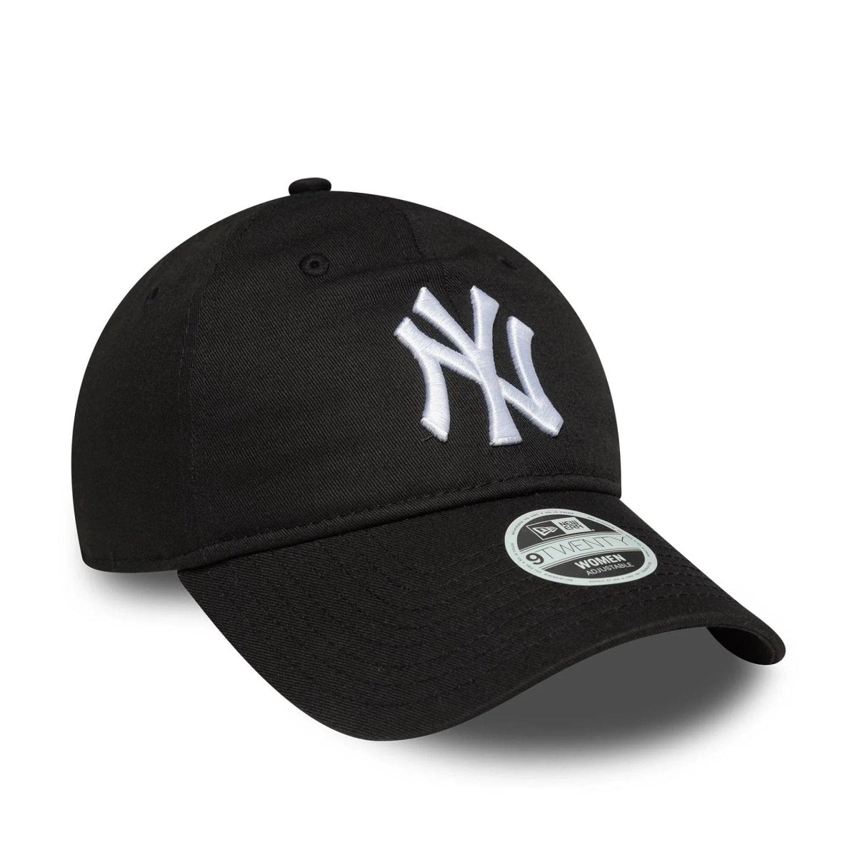 New Era New York Yankees Womens MLB League Essential Black 9TWENTY Adjustable Cap