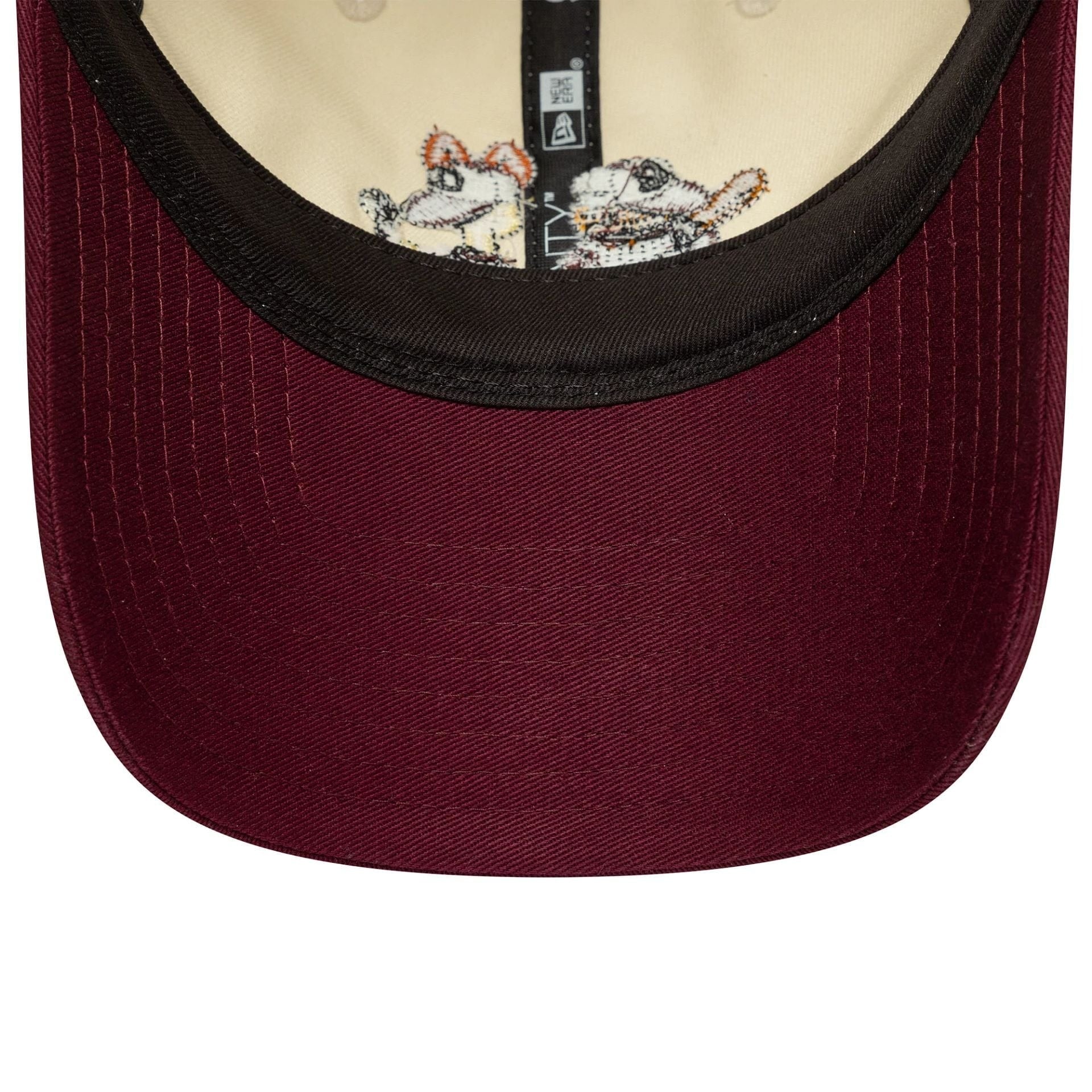 New Era Garfield Baseball Nickelodeon Cream 9TWENTY Adjustable Cap