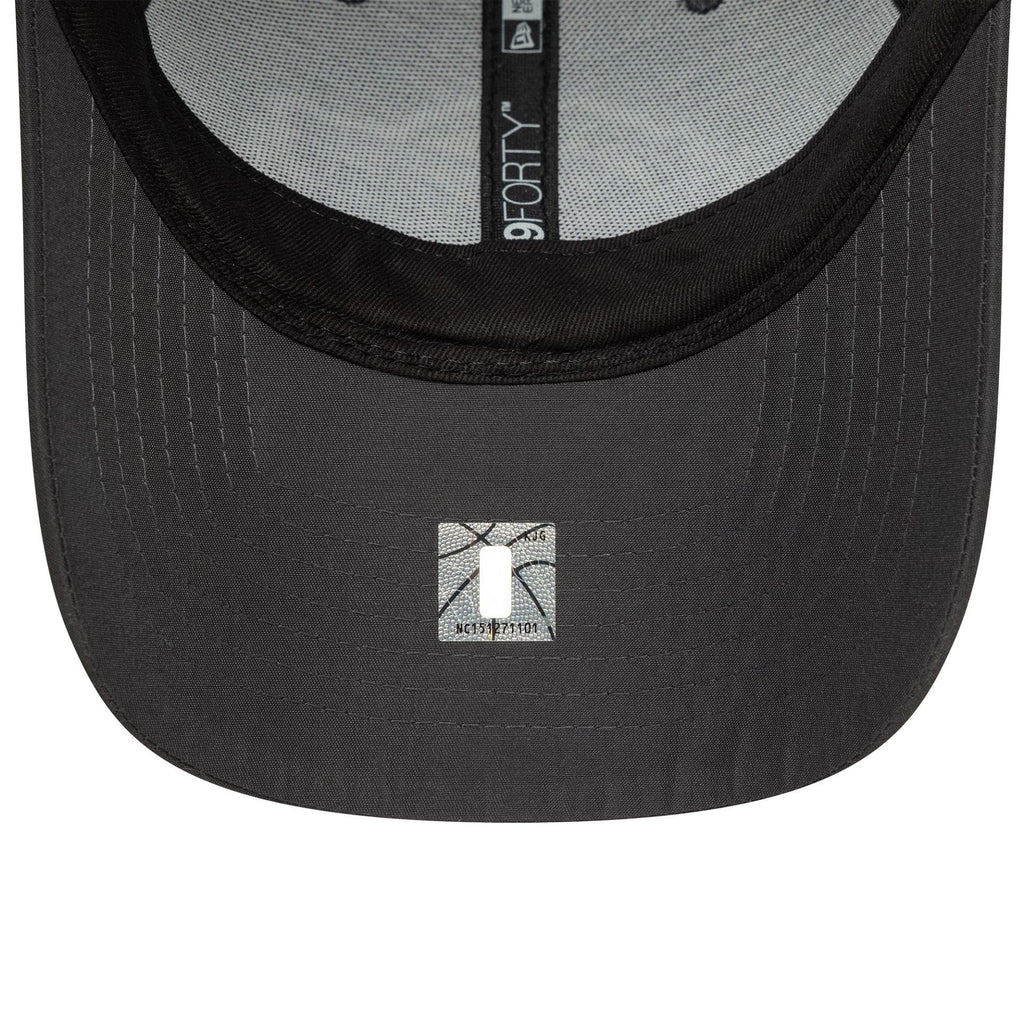 New Era LA Lakers NBA Piping Dark Grey 9FORTY Adjustable Cap