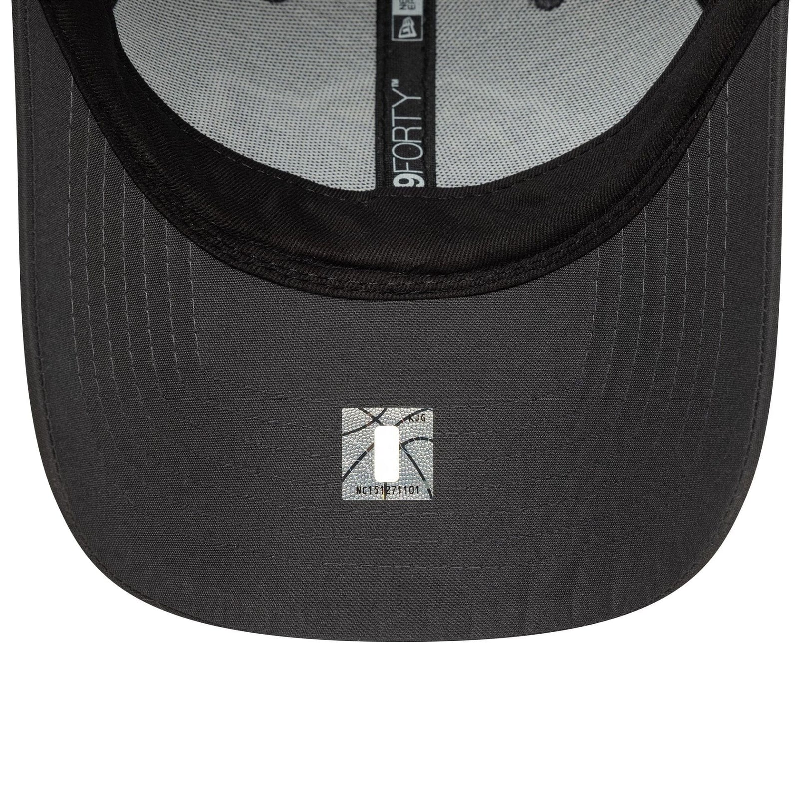 New Era LA Lakers NBA Piping Dark Grey 9FORTY Adjustable Cap
