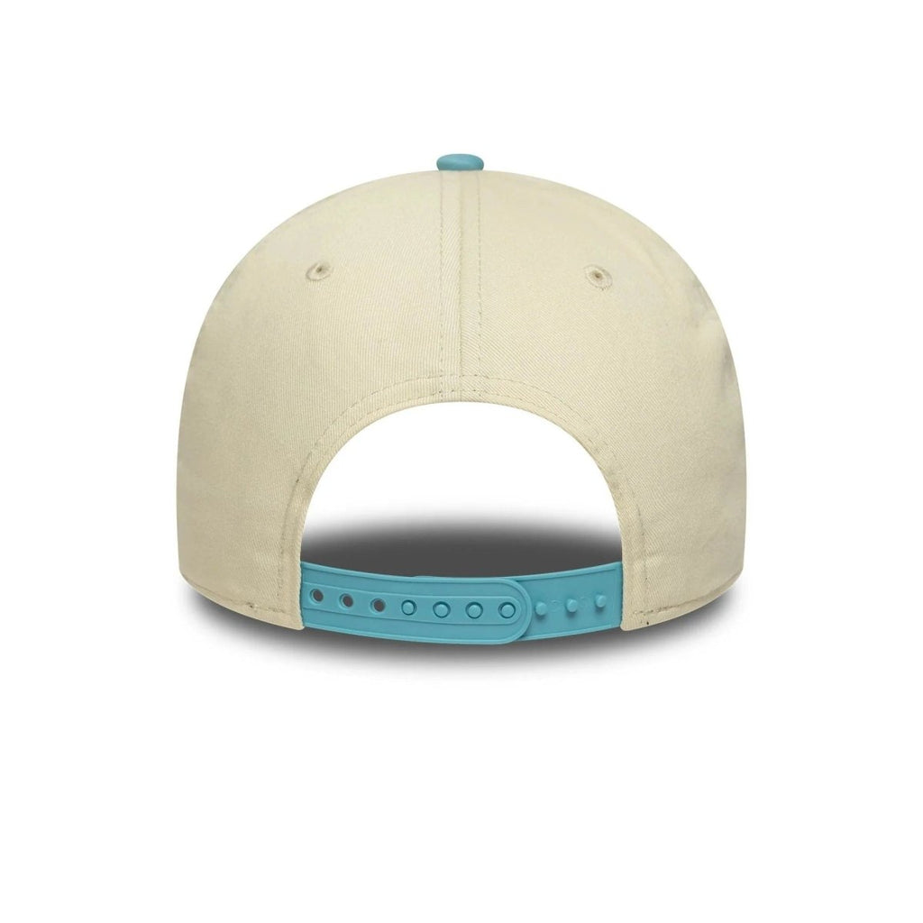New Era LA Dodgers MLB Colour Block Cream 9FORTY M-Crown Adjustable Cap