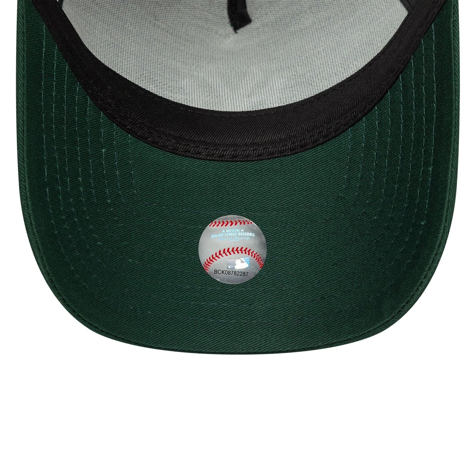 New Era New York Yankees MLB League Essential Dark Green 9FORTY A-Frame Trucker Adjustable Cap