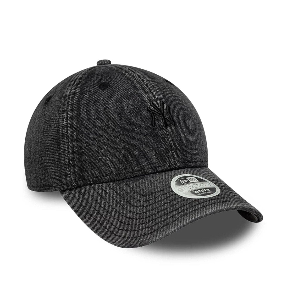New Era New York Yankees Womens MLB Denim Black 9TWENTY Adjustable Cap
