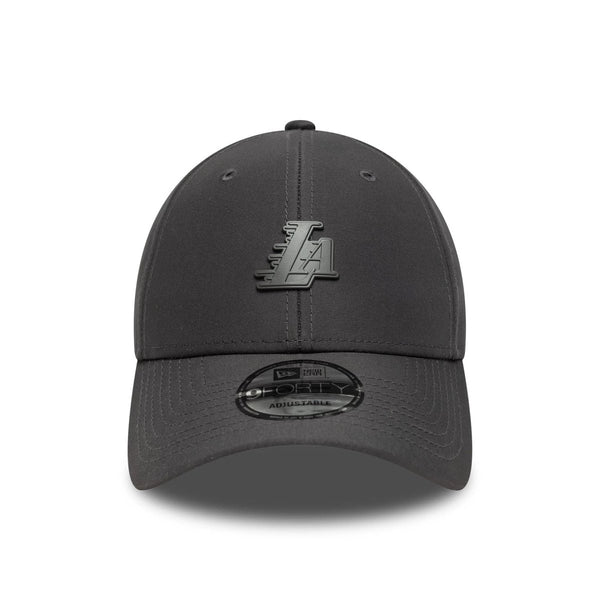 New Era LA Lakers MLB Pin Dark Grey 9FORTY Adjustable Cap
