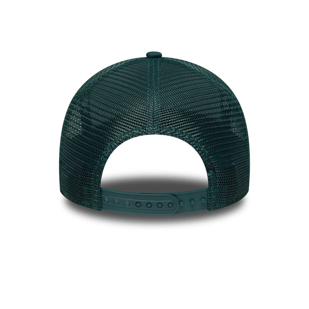 New Era LA Dodgers MLB League Essential Dark Green 9FORTY A-Frame Trucker Adjustable Cap