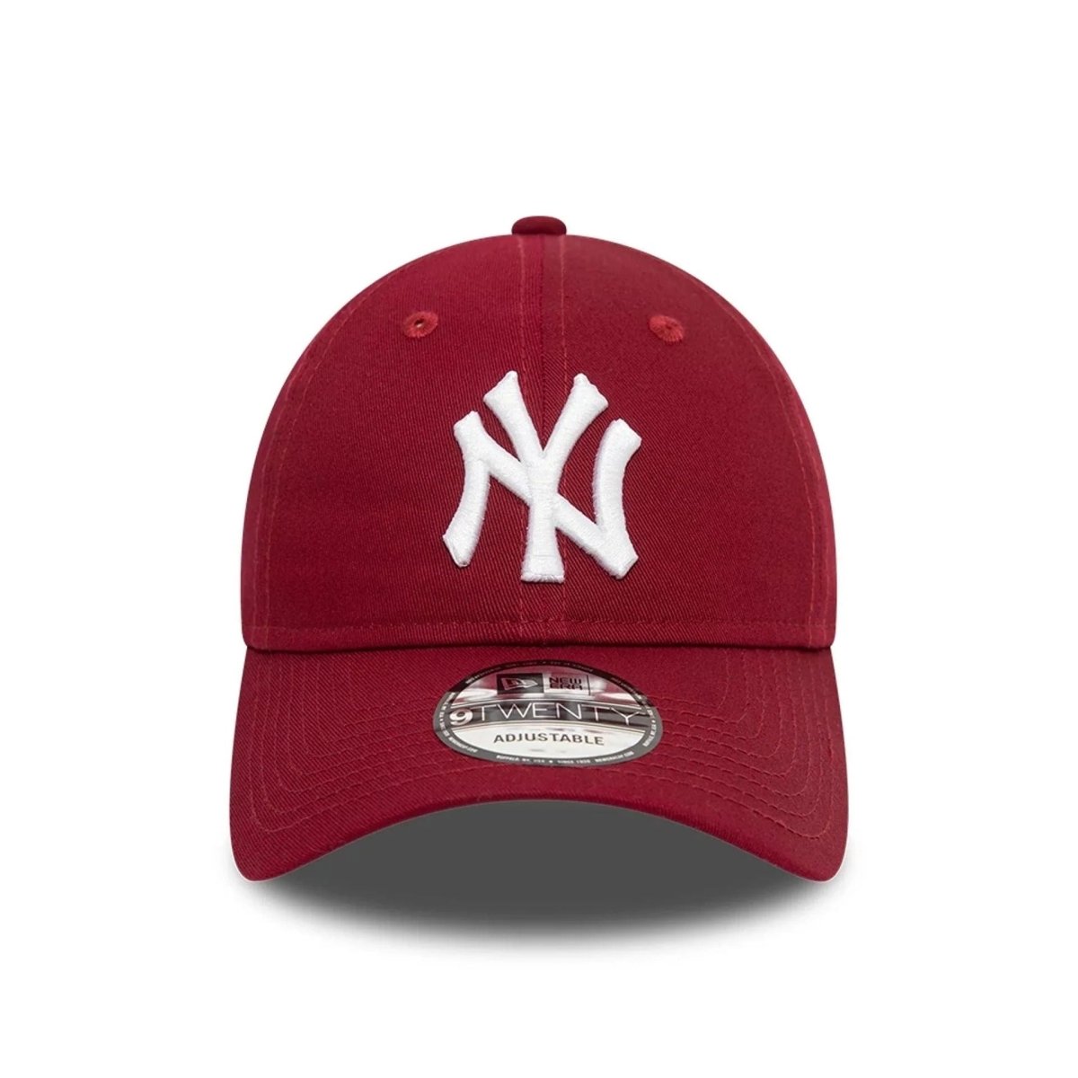 New Era New York Yankees League Essential Dark Red 9TWENTY Adjustable Cap
