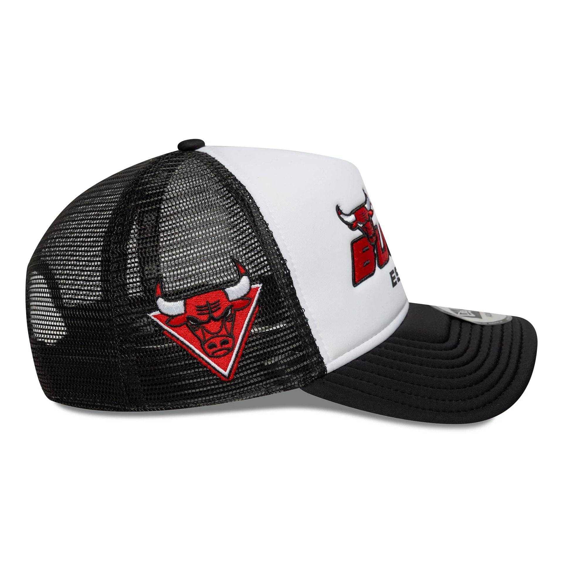 New Era Chicago Bulls NBA Graphic Black 9FORTY A-Frame Trucker