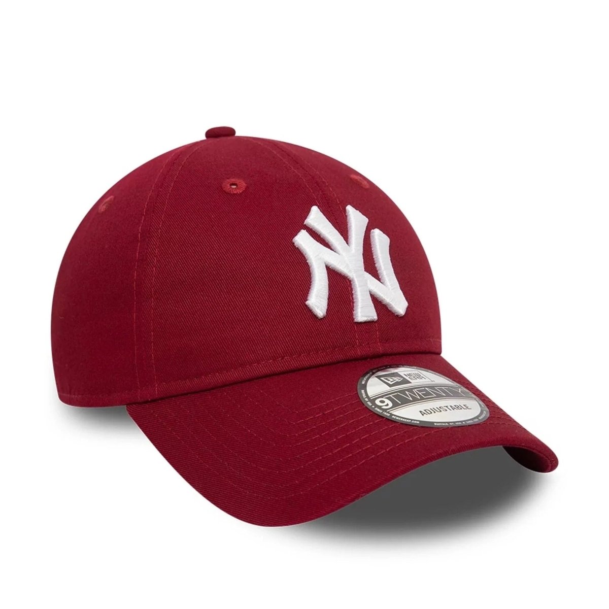 New Era New York Yankees League Essential Dark Red 9TWENTY Adjustable Cap
