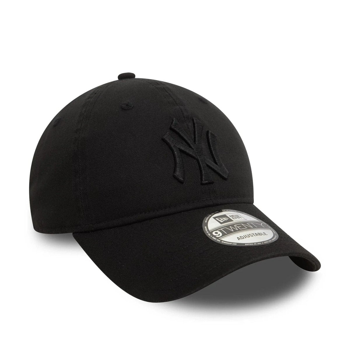 New Era New York Yankees Washed Black 9TWENTY Adjustable Cap