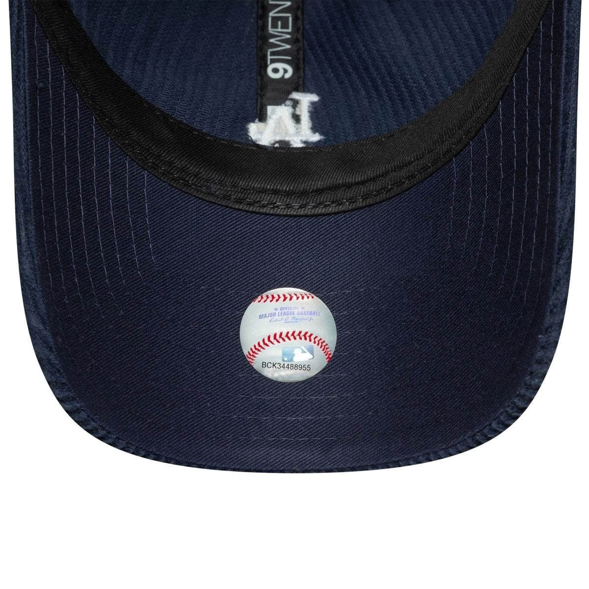 New Era LA Dodgers MLB Cord Navy 9TWENTY Adjustable Cap