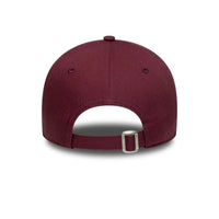 New Era New York Yankees MLB League Essential Dark Red 9TWENTY Adjustable Cap