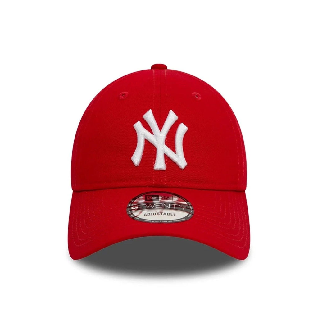 New Era New York Yankees League Essential Red 9TWENTY Adjustable Cap