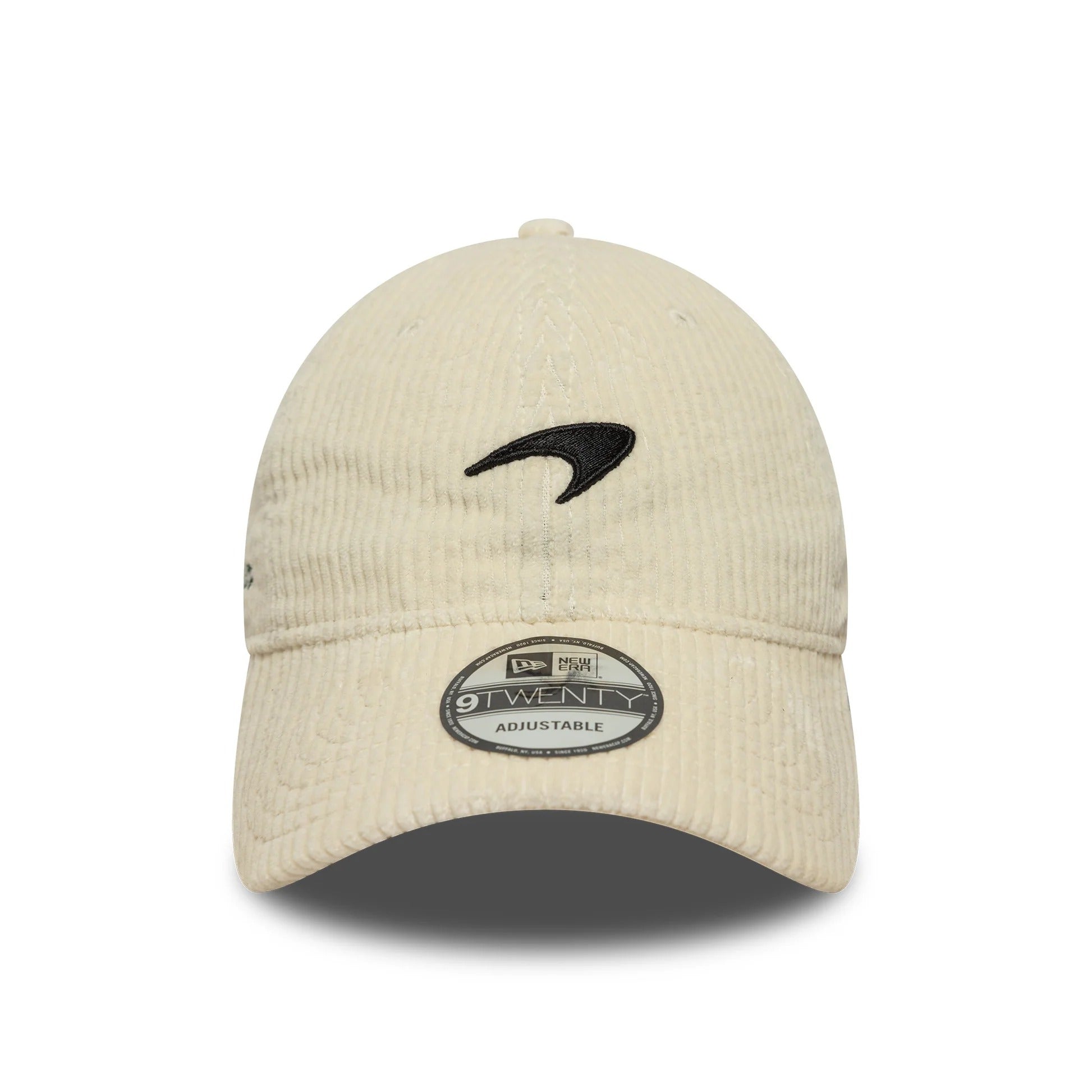 New Era McLaren Racing F1 Cord 9Twenty Cap Chrome White