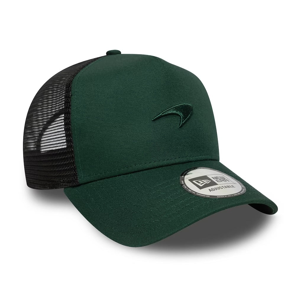 New Era Green McLaren Racing F1 Team A-Frame Trucker Hat