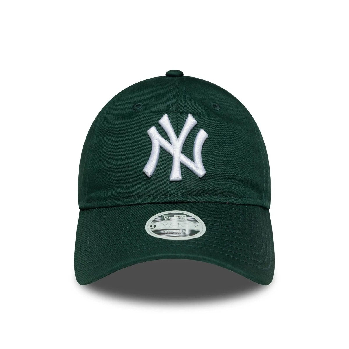 New Era New York Yankees Womens MLB League Essential Dark Green 9TWENTY Adjustable Cap