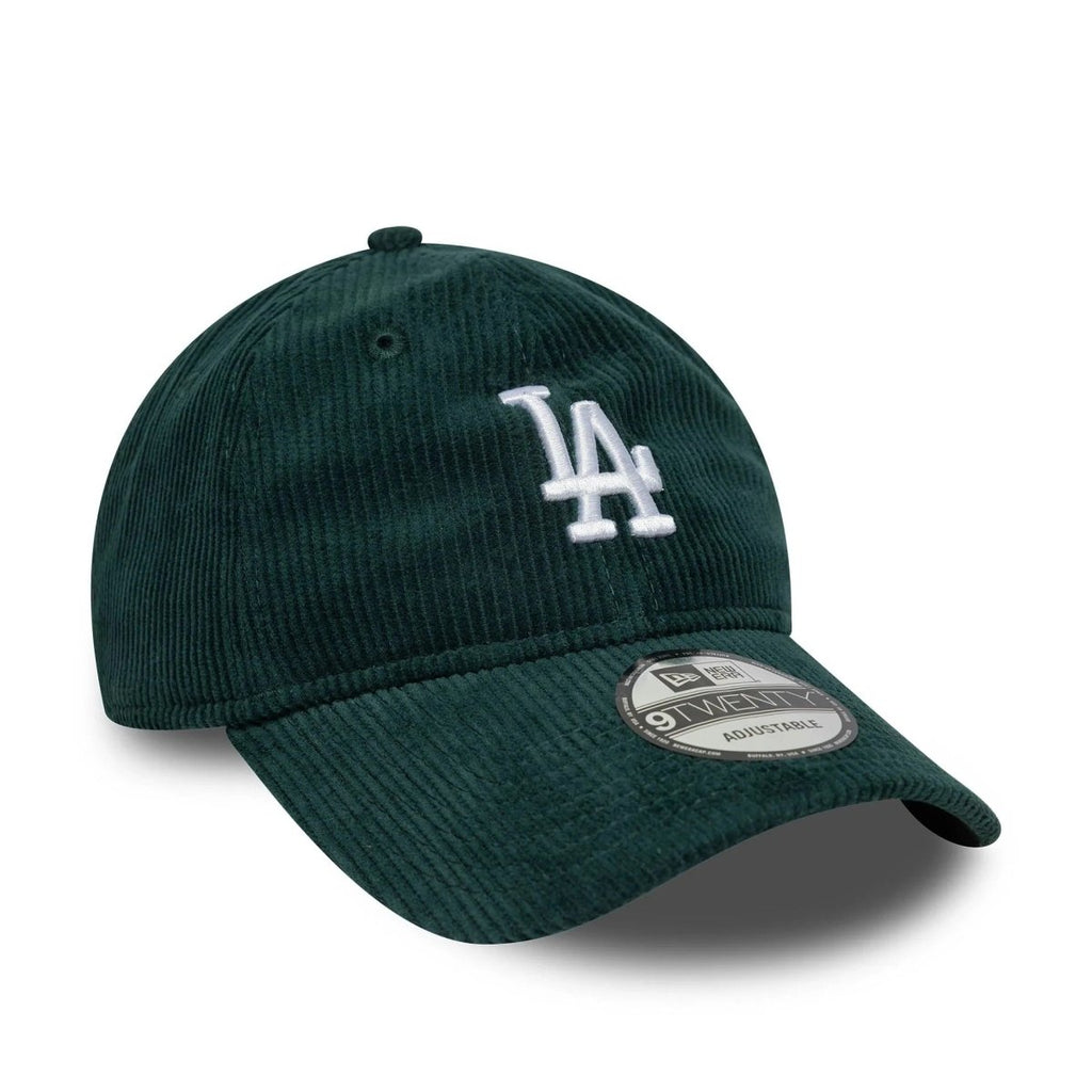 New Era LA Dodgers MLB Cord Dark Green 9TWENTY Adjustable Cap