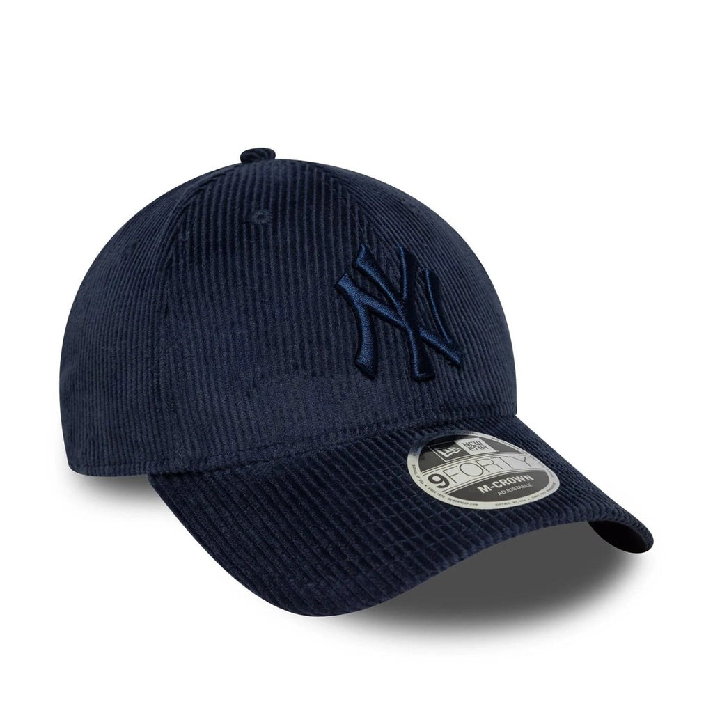 New Era New York Yankees MLB Cord Navy 9FORTY M-Crown Adjustable Cap