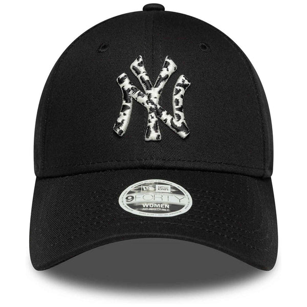 New Era New York Yankees Womens MLB Animal Infill Black 9FORTY Cap