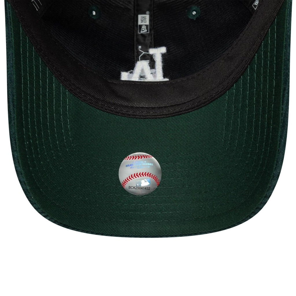 New Era LA Dodgers MLB Cord Dark Green 9TWENTY Adjustable Cap