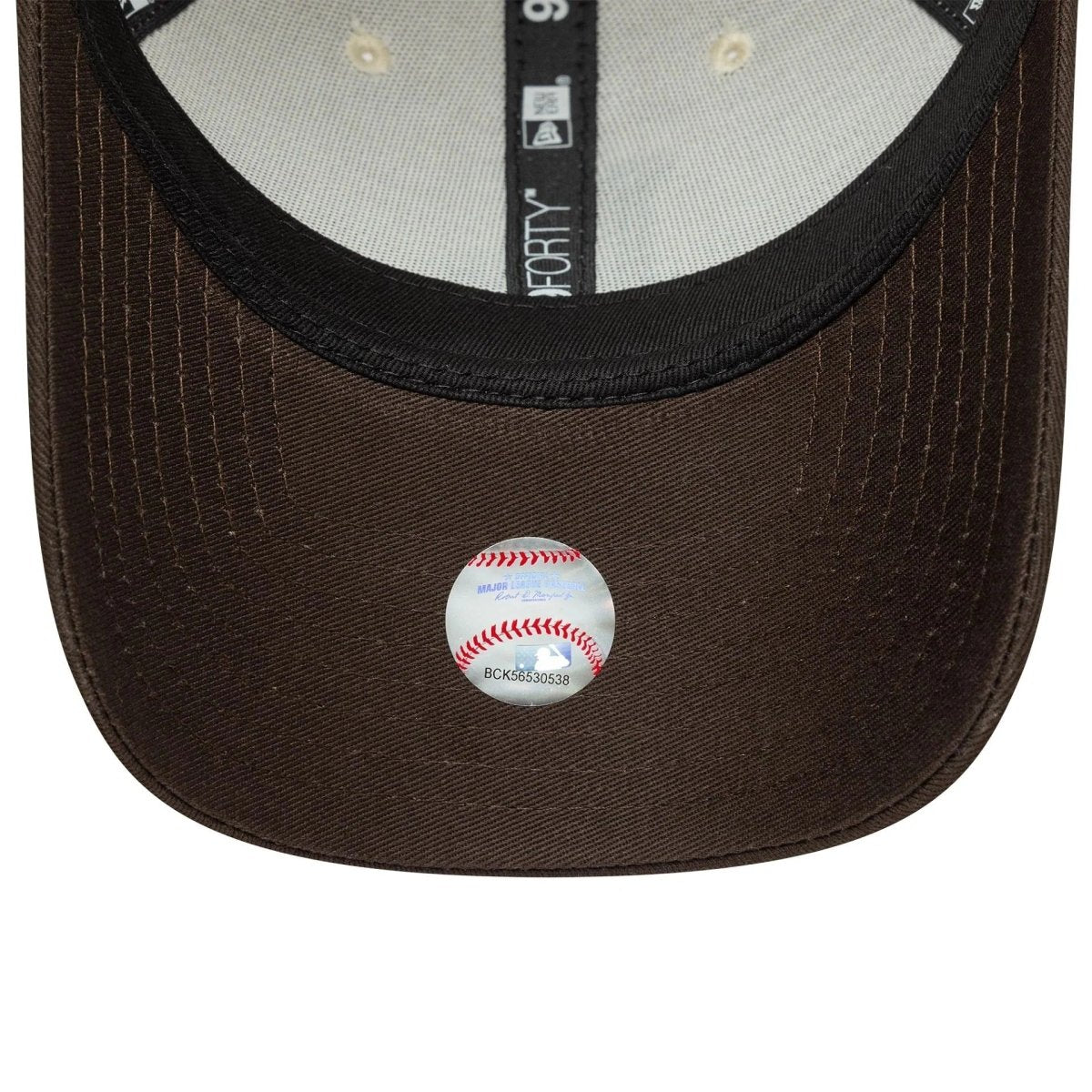 New Era LA Dodgers MLB Sidepatch Cream 9FORTY Adjustable Cap