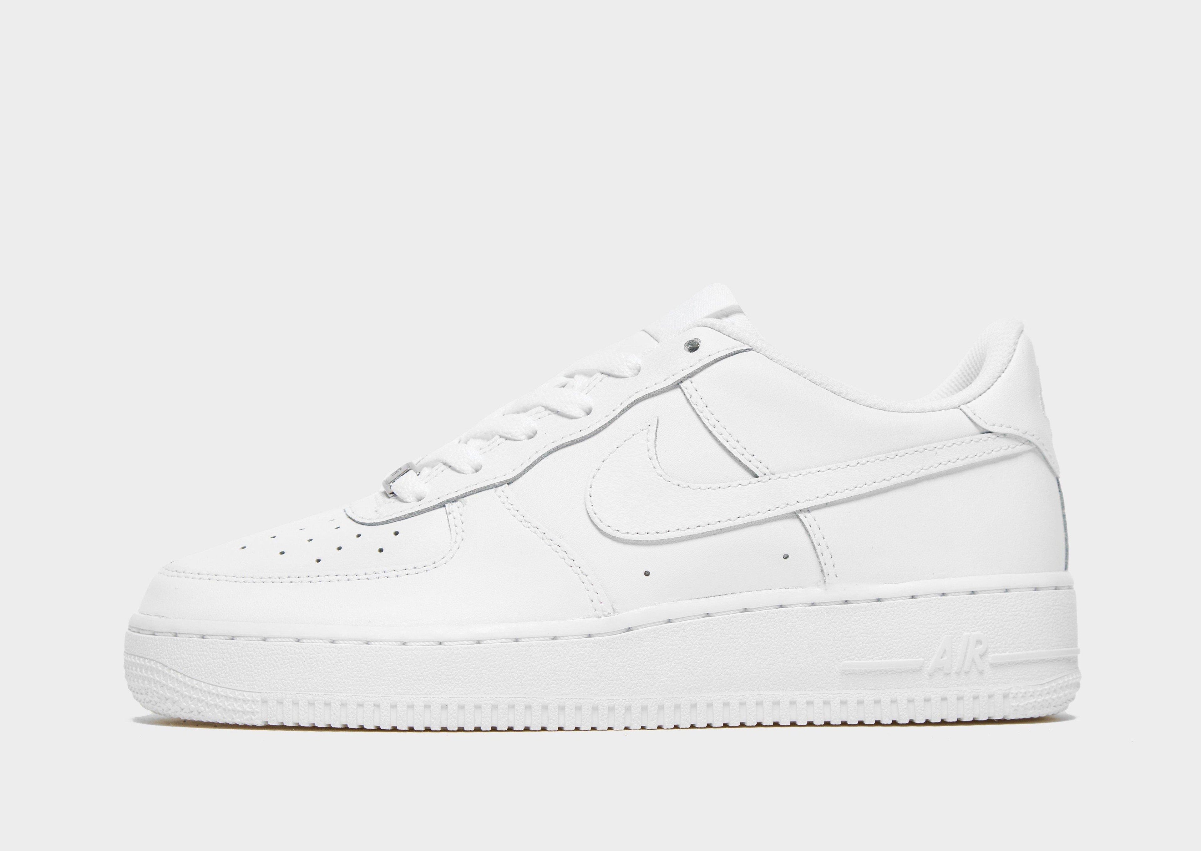 Nike White Nike Air Force 1 Low Junior