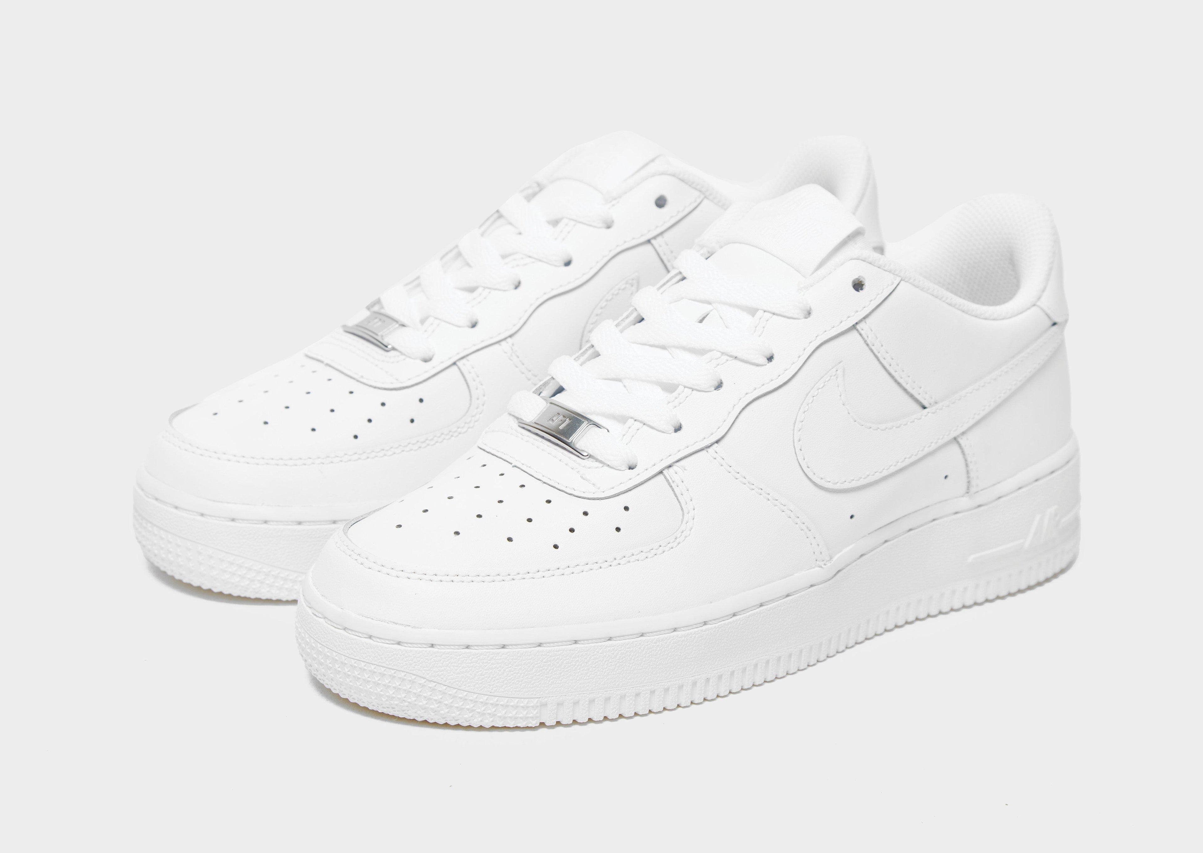 Nike White Nike Air Force 1 Low Junior