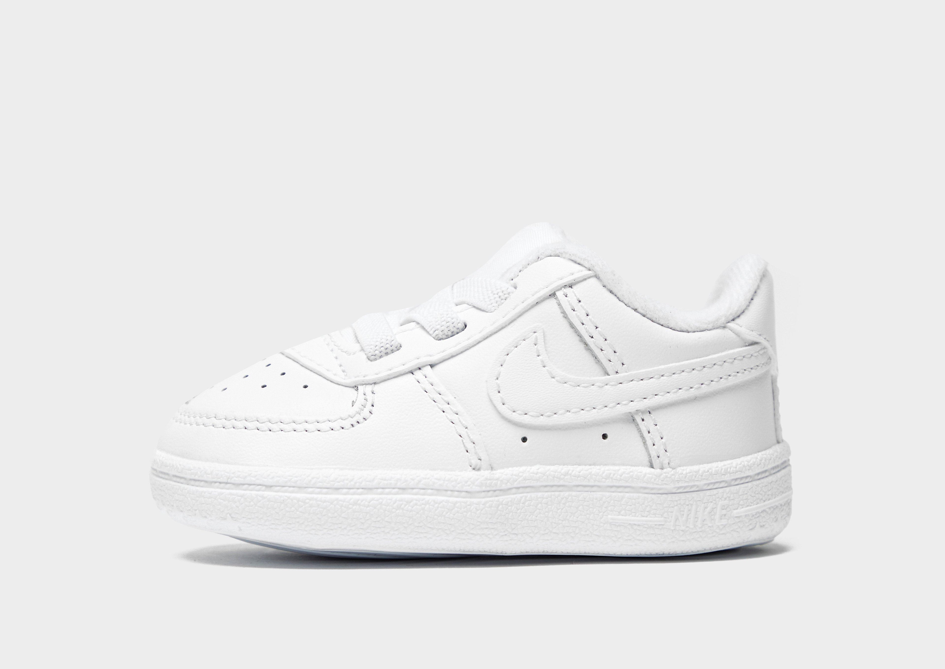 Nike White Nike Air Force 1 Crib Infant