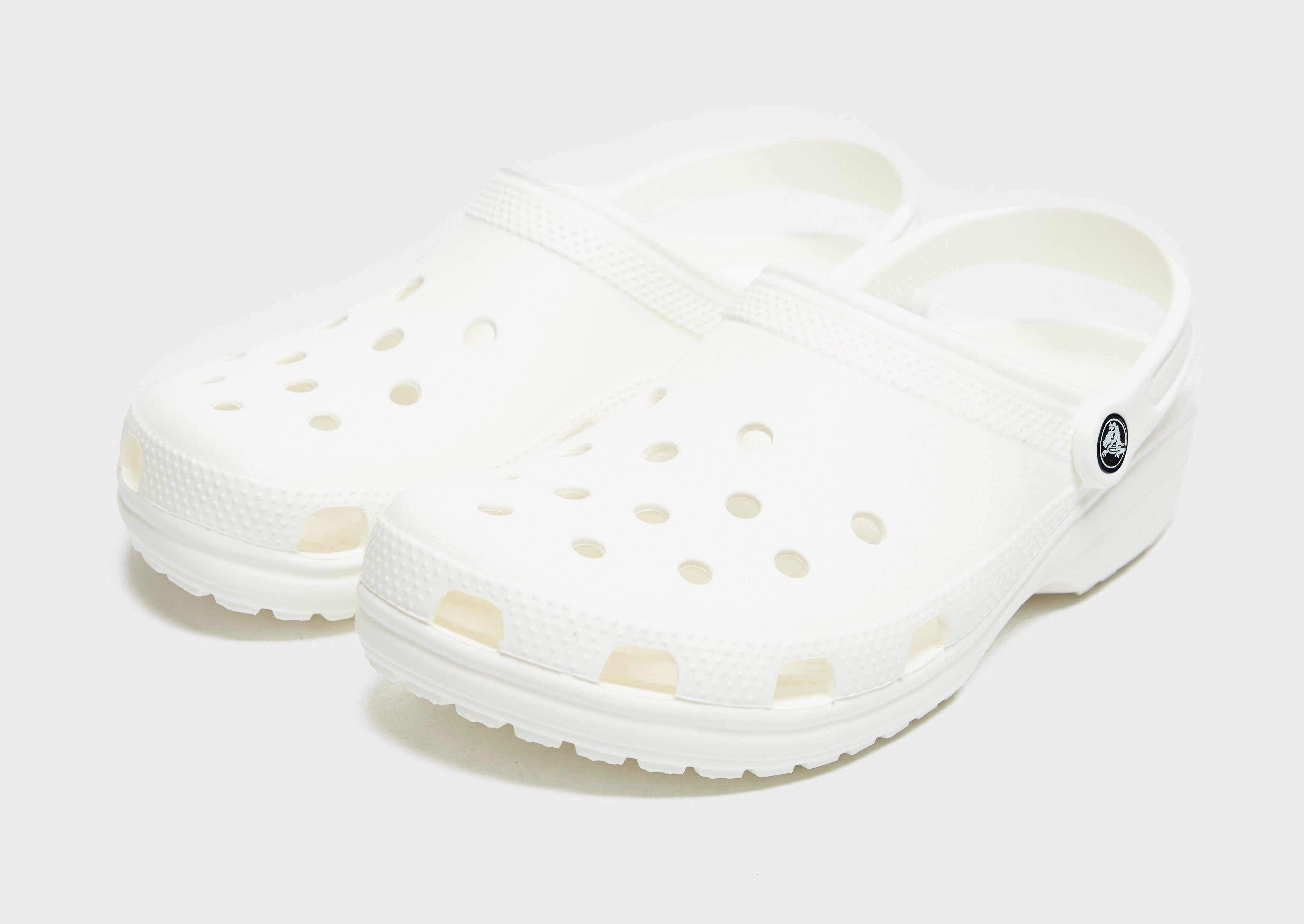White Crocs Classic Clog