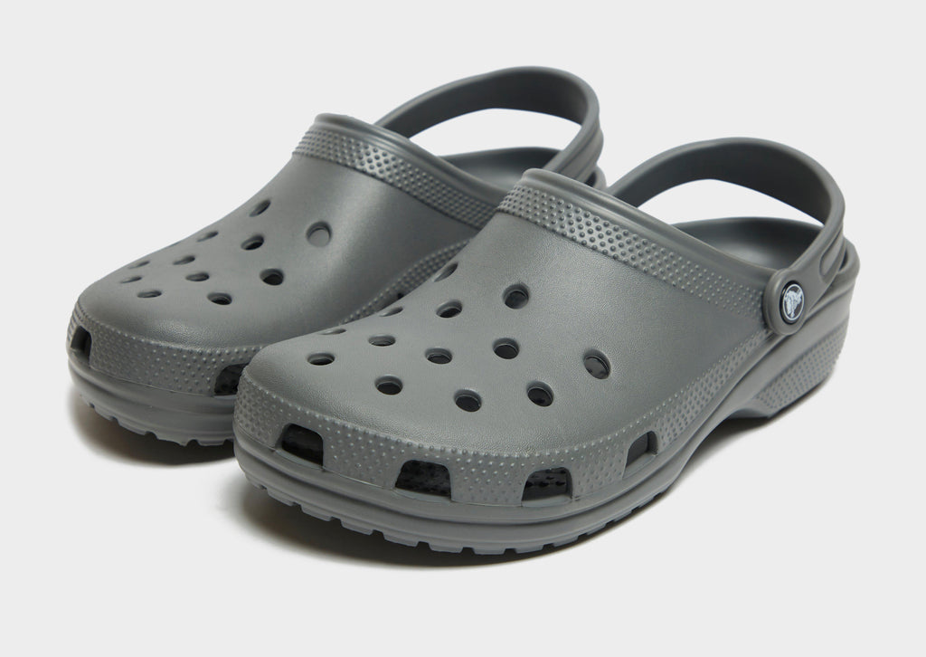 Grey Crocs Classic Clog