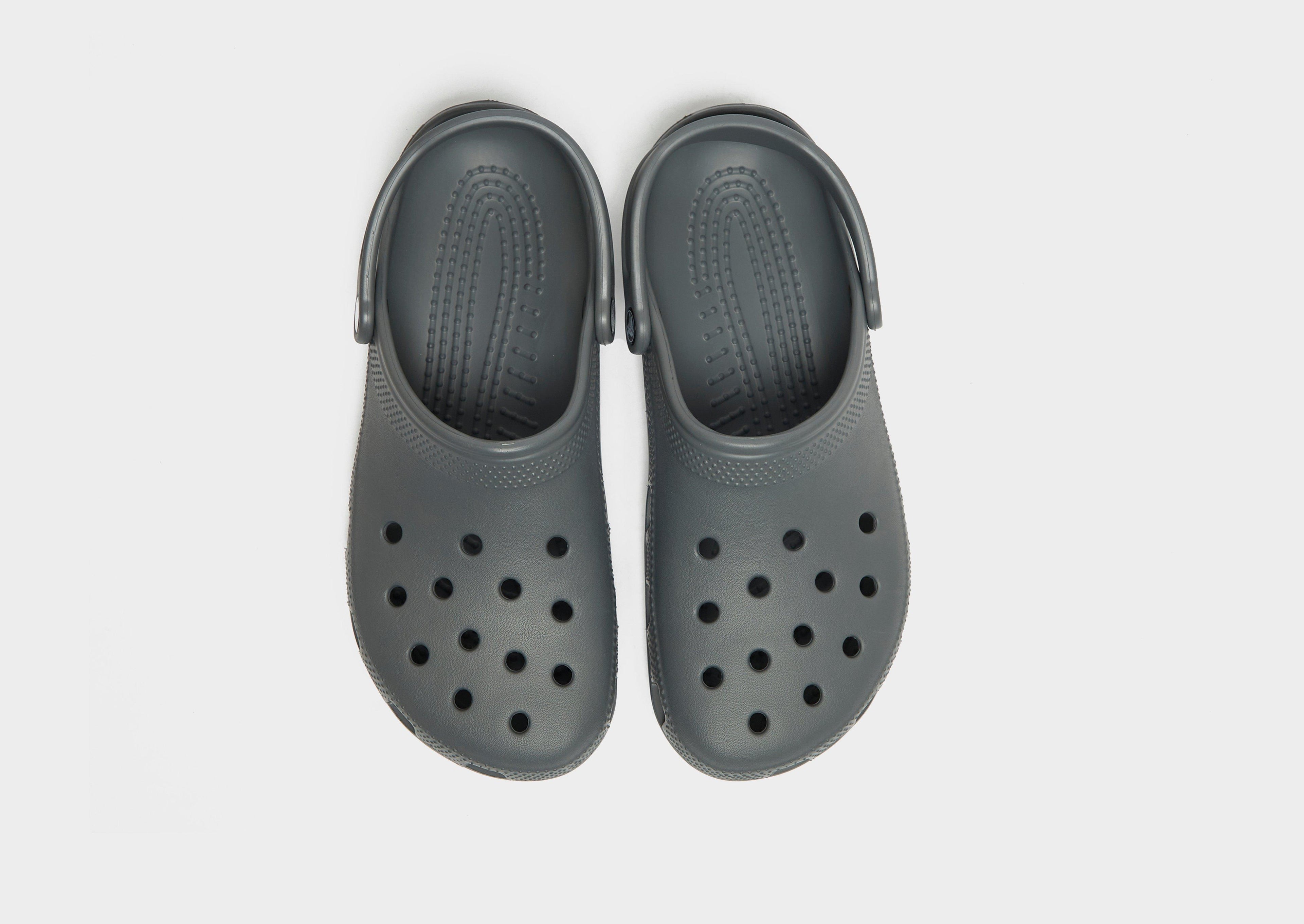 Grey Crocs Classic Clog