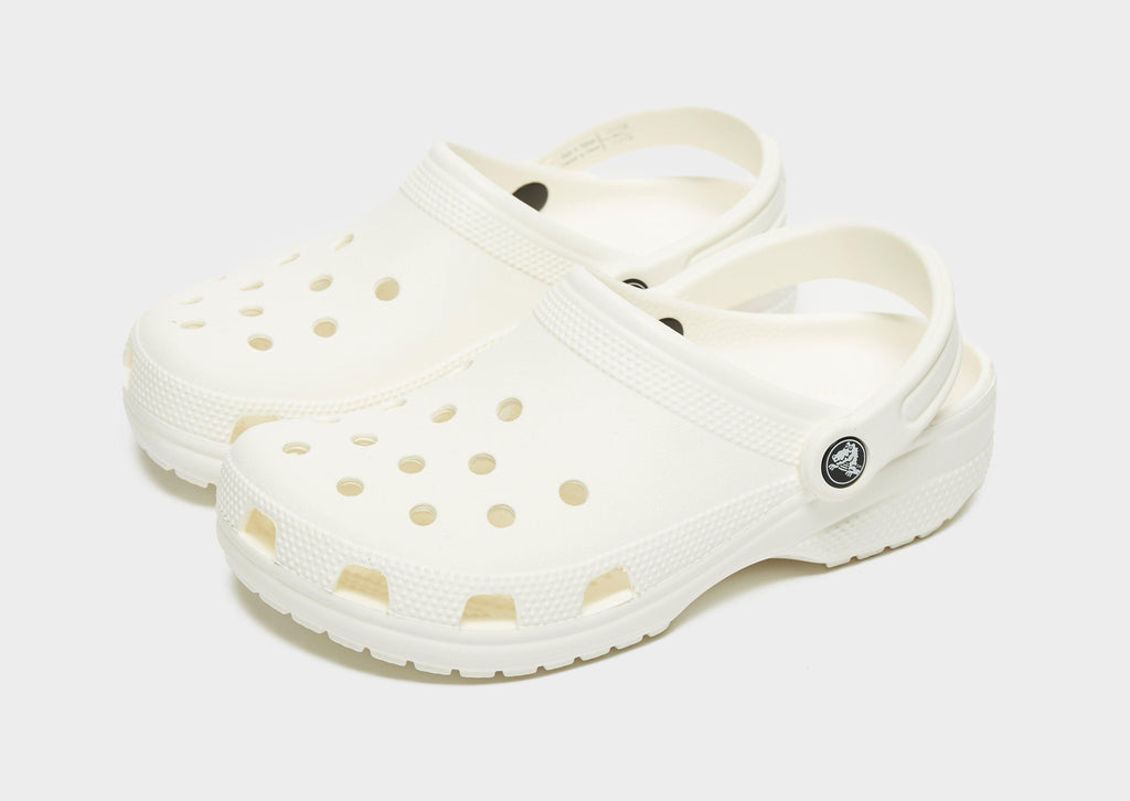 White Crocs Classic Clog Junior